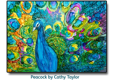 framedpeacock